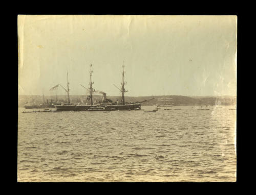 HMS CALLIOPE in Sydney Harbour