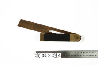 T-bevel with wooden handle