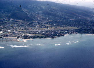 Aerial view of Honolulu