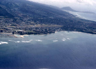 Aerial view of Honolulu