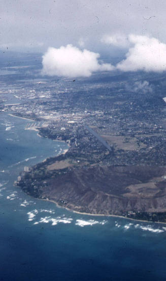 Aerial view of Honolulu