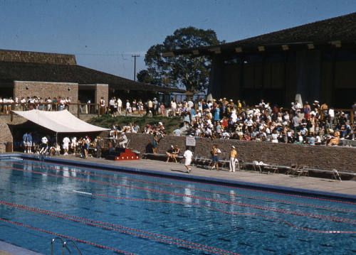 Olympic pool at San Francisco Bay area