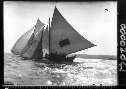 KISMET sailing on Sydney Harbour