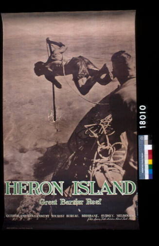 Heron Island, Great Barrier Reef travel poster