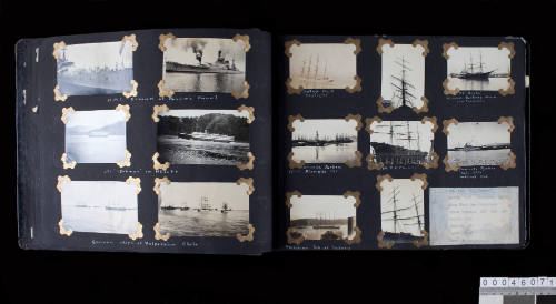 Merchant mariner William Palmer Leeder's photo album