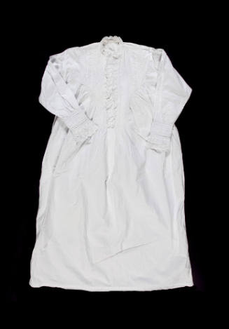 Woman's white nightgown