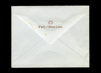 P&O Orient Lines envelope