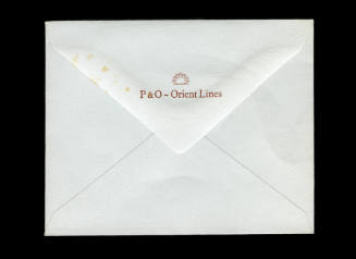 P&O Orient Lines envelope