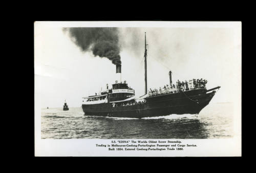 SS EDINA the World's Oldest Screw Steamship