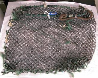 Abalone net used by divers