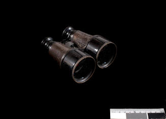 HEZZANITH binoculars given as a farewell gift to Thomas Pimbley from fellow engineers on RMS LUSITANIA