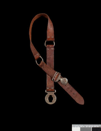 Good Noryce Spieden belt owned and used by Peter Treseder during his continued involvement in Boy Scouts since the 1960's