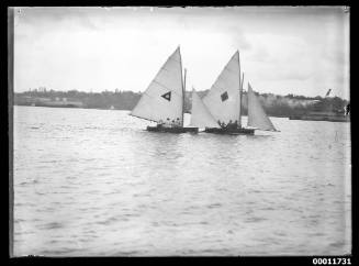 Sloop on Sydney Harbour, inscribed 2725