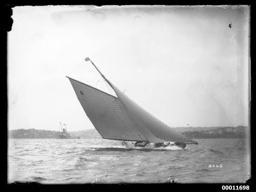 Yacht RAWHITI on Sydney Harbour