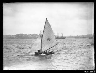 Skiff on Sydney Harbour