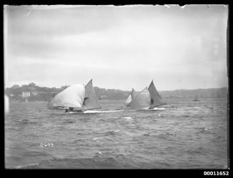 ARLINE II racing on Sydney Harbour