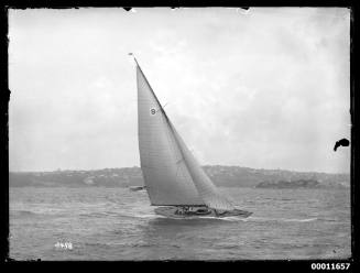 Sailing vessel on Sydney Harbour, INSC 2498