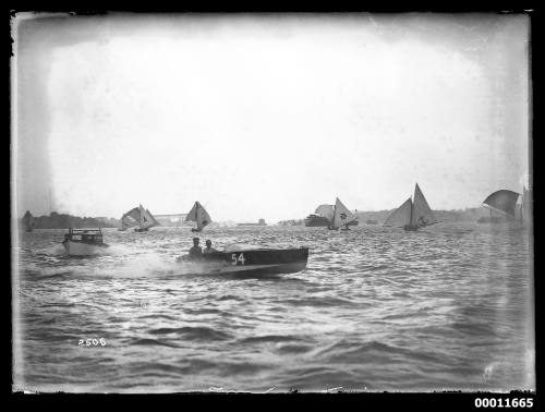 A busy day on Sydney Harbour