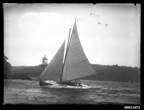 Sailing vessel on Sydney Harbour, INSC 2513