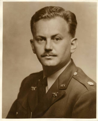 Hayford Octavius Enwall in military uniform