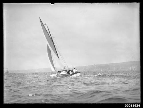 Sailing vessel on Sydney Harbour, INSC 2476