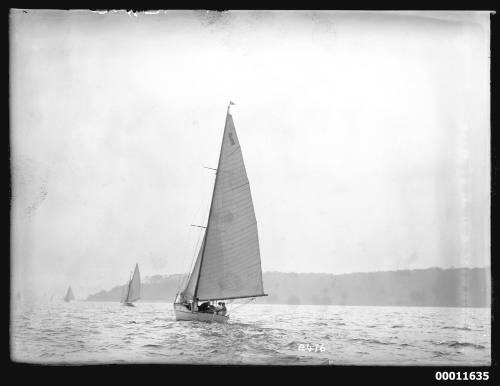 Sailing vessel on Sydney Harbour, INSC 2476