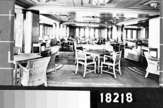 P&O STRATHMORE - 1st Class Verandah Cafe