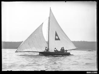 18-foot skiff FURIOUS on Sydney Harbour