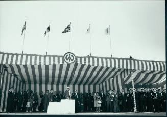 Naming of HEYTHROP attended by Mrs T Bird