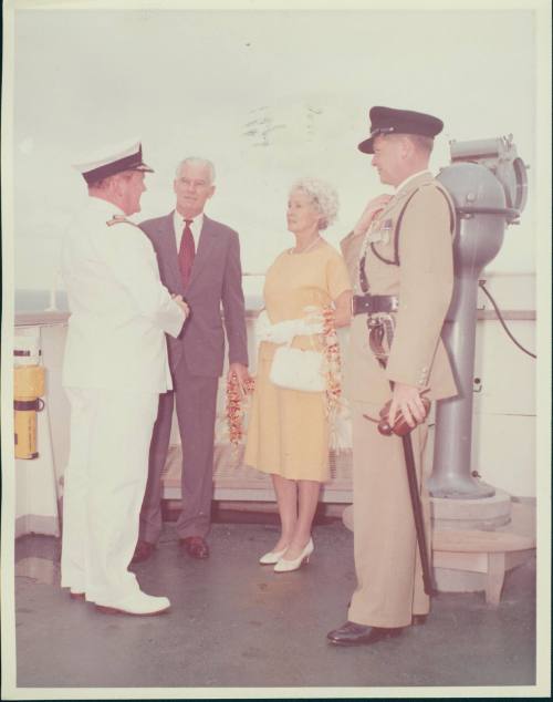 PUBLIC RELATIONS 54,  SS "ORIANA" 12 SEPTEMBER 1963, SUVA, FIJI