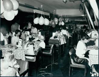 Romper room party on SS ORIANA