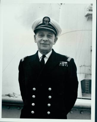 Captain W.N. Eade in his P&O Commodore uniform