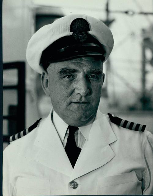 R.A. Young, Chief Engineer STRATHEDEN, Sydney, November 1957