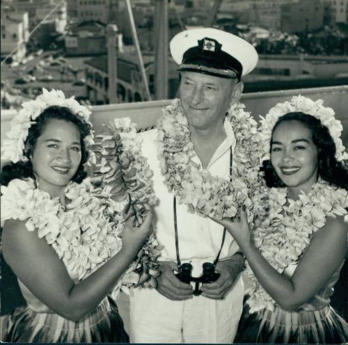 Retired sea staff 58, Captain Birch at Honolulu. date unknown.