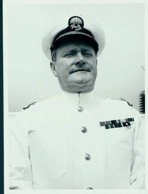 Retired sea staff 58, Commodore Clifford Edgecome. date unknown.