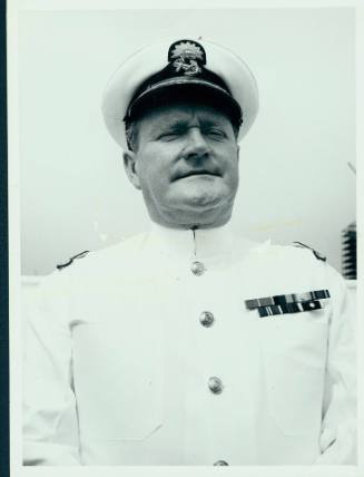 RETIRED SEA STAFF 58, COMMODORE CLIFFORD EDGECOMBE.  DATE UNKNOWN.