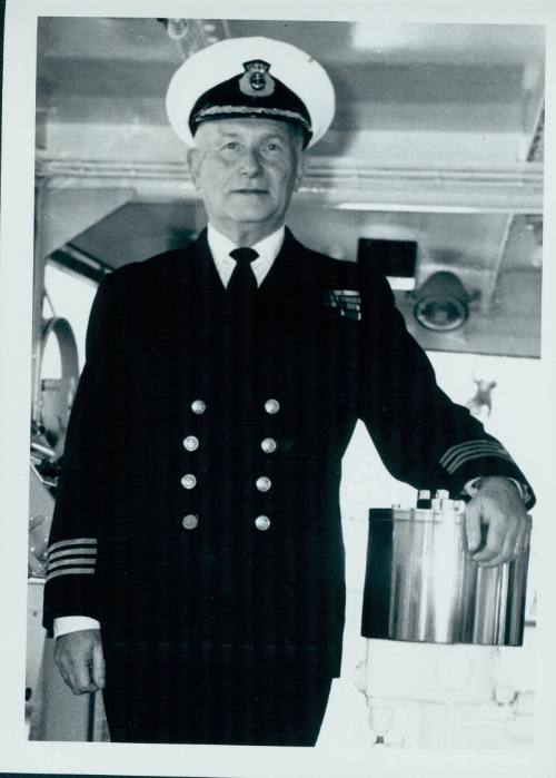 Retired sea staff 58. Captain RH O'neill. date unknown.