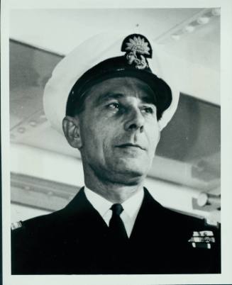 RETIRED SEA STAFF 58, CAPTAIN W N EADE, RD RNR, CAPTAIN OF THE 29,000 TON P&O - ORIENT LINER "ORSOVA".  DATE UNKNOWN.