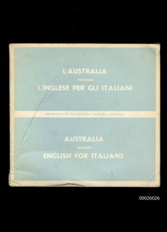 L’Australia presenta L’Inglese per gli Italiani [Australia presents English for Italians]