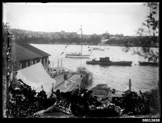 Royal Sydney Yacht Squadron wharf, Sydney Harbour