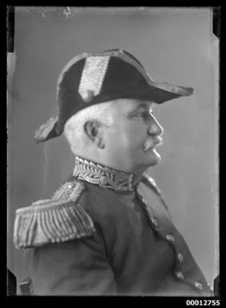 Portrait of a naval officer