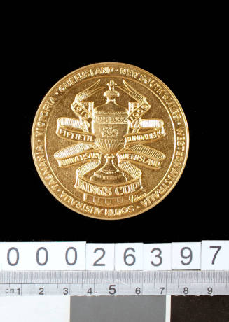 Fiftieth Anniversary King's Cup Rowing medallion, 1969