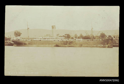 RMS ARAWA Hobart 1908