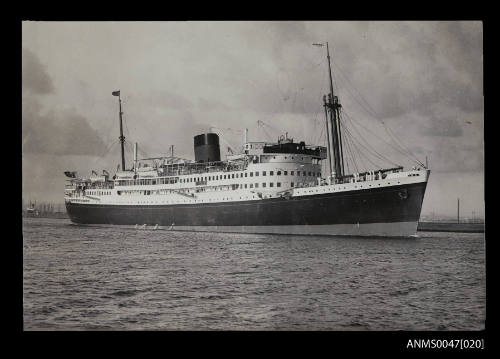 SS KANIMBLA in a harbour