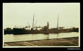 SS ALABAMA taking aboard a cargo of coal