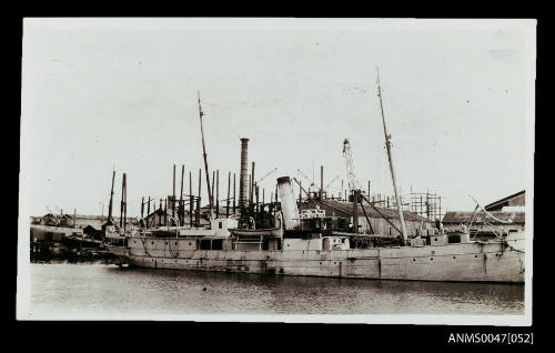 SS LADY LOCH docked at a wharf