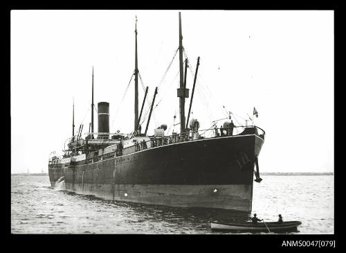 SS ITONUS in a harbour