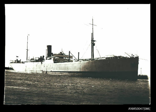 SS STAR OF INDIA being towed in a harbour