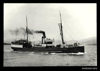 SS MAHINAPUA underway in a harbour