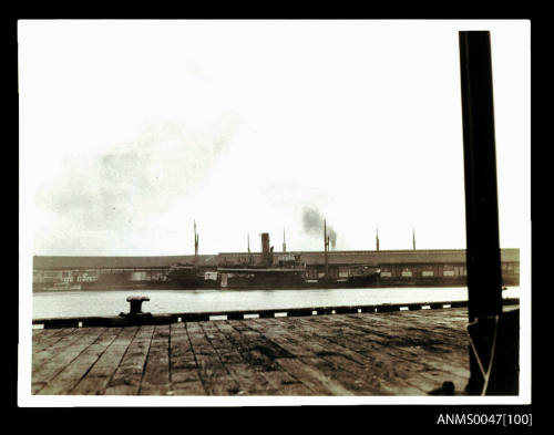 SS EUMERALLA docked at a wharf